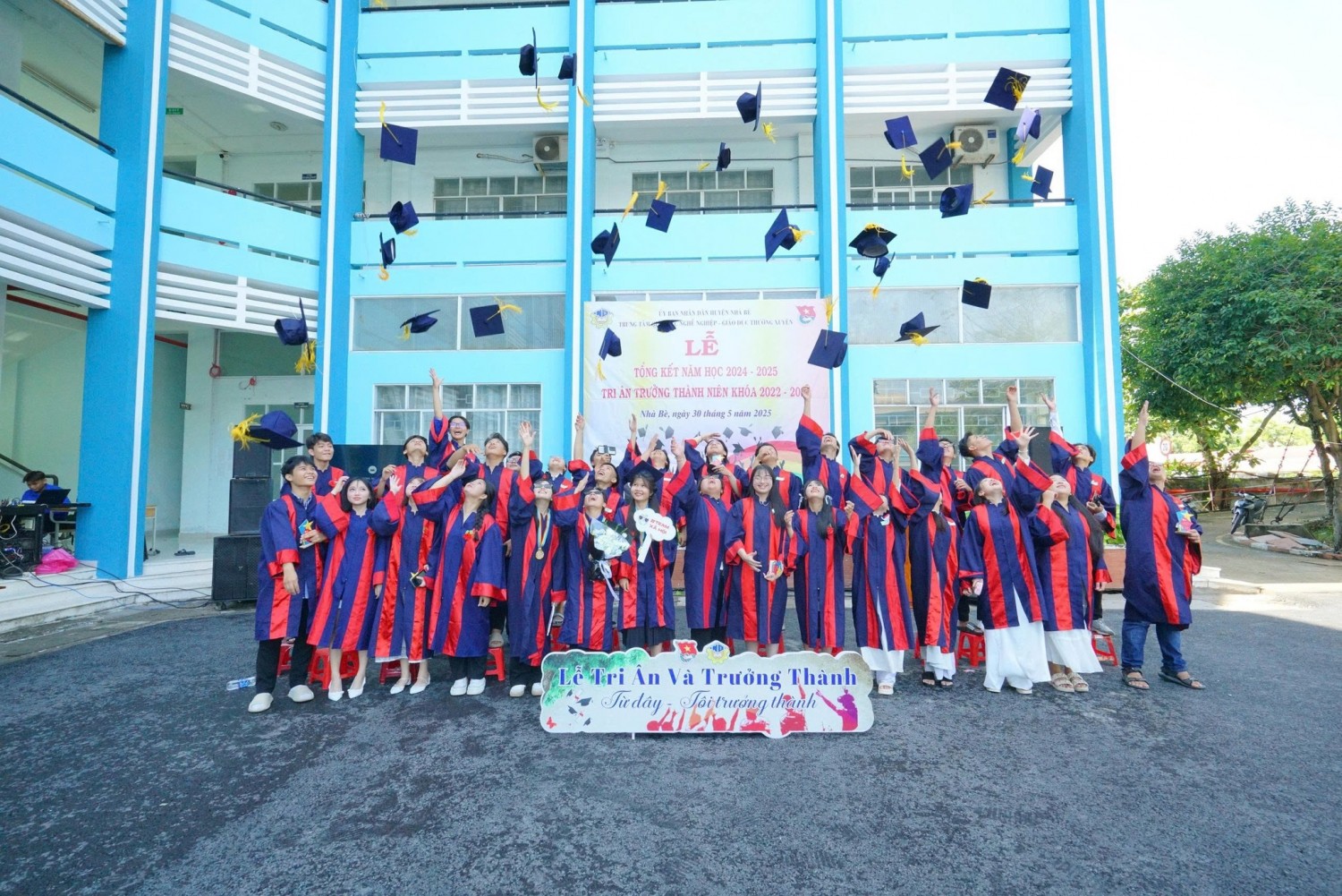 LỄ TỔNG KẾT NĂM HỌC 2024–2025 & LỄ TRI ÂN – TRƯỞNG THÀNH NIÊN KHÓA 2022–2025